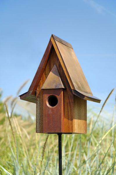 Mahogany Chateau Bird House
