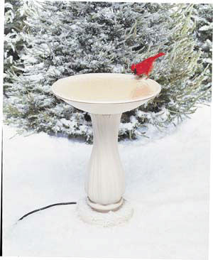 Allied Precision AA670 Heated Birdbath w/Pedestal