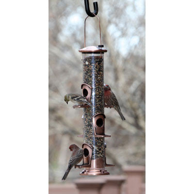 Woodlink Coppertop 6 Port Bird Feeder - Sunflower