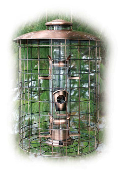 Woodlink Coppertop Caged Bird Feeder