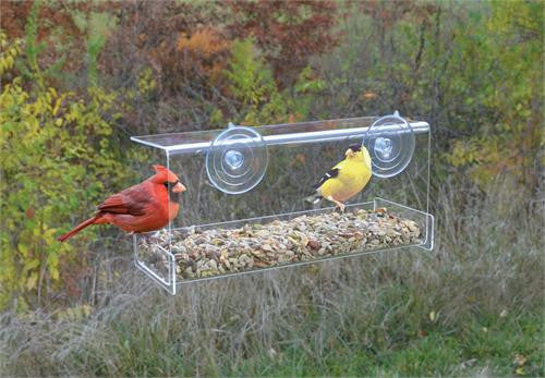 Clear View Deluxe Open Diner Window Feeder