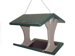 Birds Choice #SNHFT Recycled Hanging Fly-Thru Bird Feeder