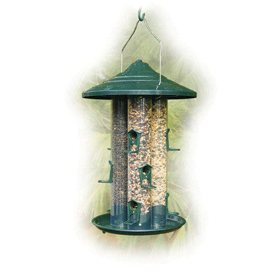 Woodlink Triple Seed Tube Bird Feeder