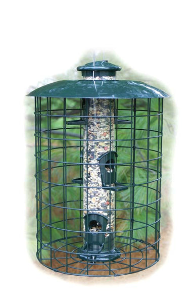 Woodlink Caged Seed Tube Bird Feeder