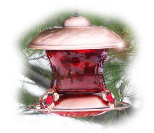 Woodlink Coppertop Hummingbird Feeder